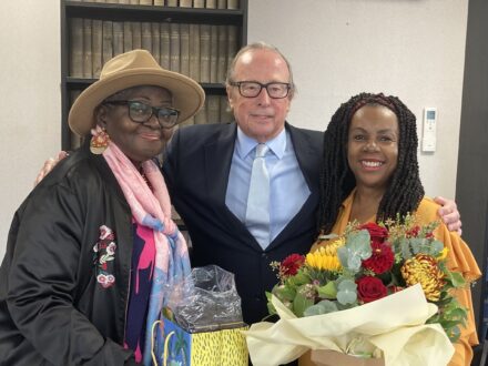 Michael Bonehill OBE invited as Guest of Honour to the opening of the East London Black Women’s Organisation